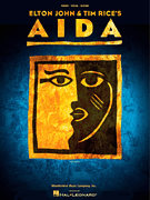 Aida piano sheet music cover